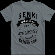 Createyou Senki sem... szakácsok - Férfi , Szürke , M
