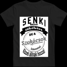 Createyou Senki sem... szakácsok - Férfi - Fekete - 2XL férfi póló