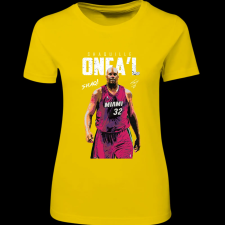 Createyou SHAQ O'NEAL - Női - Sárga - XL női póló