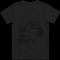 Createyou Six-Seven csontkéz - Férfi - Fekete - 2XL