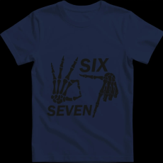 Createyou Six-Seven csontkéz - Férfi - Sötétkék - M