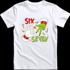 Createyou Six Seven - Férfi - Fehér - 3XL férfi póló