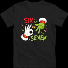 Createyou Six Seven - Férfi - Fekete - 2XL férfi póló