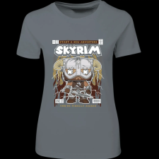 Createyou Skyrim - Női - Szürke - M női póló