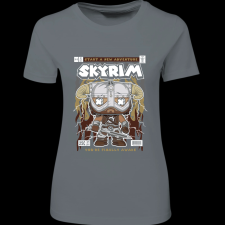 Createyou Skyrim - Női - Szürke - XL női póló