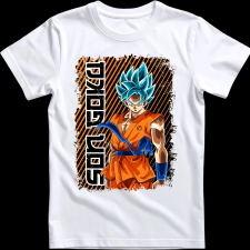 Createyou SON GOKU - Férfi - Fehér - 3XL férfi póló