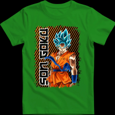 Createyou SON GOKU - Férfi - Zöld - 3XL férfi póló