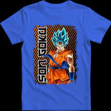 Createyou SON GOKU - Gyermek - Királykék - XL