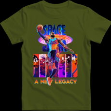 Createyou SPACE JAM - Gyermek - Sötétzöld - S