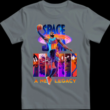 Createyou SPACE JAM - Gyermek - Szürke - L gyerek póló