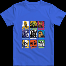 Createyou Star Wars 2 - Férfi - Királykék - XL férfi póló