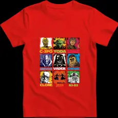 Createyou Star Wars 2 - Férfi - Piros - S