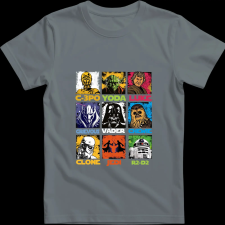 Createyou Star Wars 2 - Gyermek - Szürke - S gyerek póló