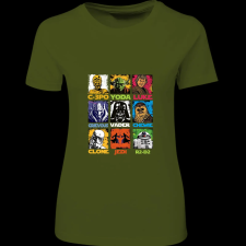 Createyou Star Wars 2 - Női - Sötétzöld - 2XL női póló