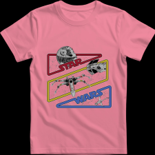 Createyou Star Wars 4 - Gyermek - Pink - XS gyerek póló