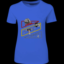 Createyou Star Wars 4 - Női - Királykék - M női póló