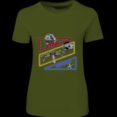 Createyou Star Wars 4 - Női - Sötétzöld - S