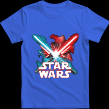 Createyou Star Wars 5 - Gyermek - Királykék - L gyerek póló