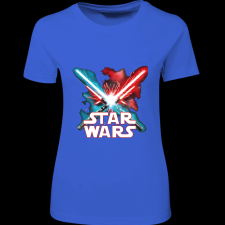 Createyou Star Wars 5 - Női - Királykék - 2XL női póló