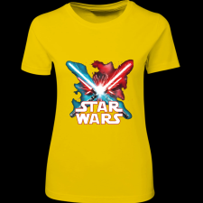 Createyou Star Wars 5 - Női - Sárga - 2XL női póló