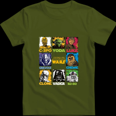 Createyou Star Wars - Férfi - Sötétzöld - M