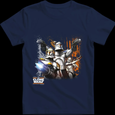 Createyou Star Wars Klón háborúk - Férfi - Sötétkék - L