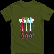 Createyou Star Wars lézerkardok - Férfi - Sötétzöld - 2XL