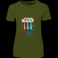 Createyou Star Wars lézerkardok - Női - Sötétzöld - XL