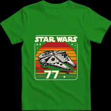Createyou Star Wars Millennium Falcon '77 - Férfi - Zöld - 2XL