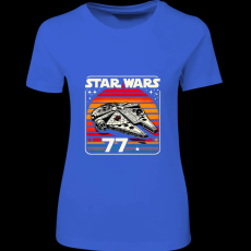 Createyou Star Wars Millennium Falcon '77 - Női - Királykék - L