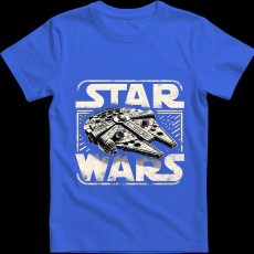 Createyou Star Wars Millennium Falcon - Férfi - Királykék - XL
