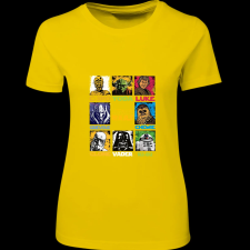 Createyou Star Wars - Női - Sárga - S női póló