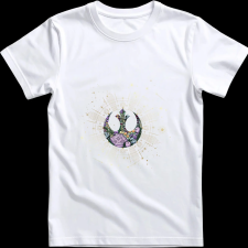 Createyou Star Wars Rebels - Férfi - Fehér - L férfi póló