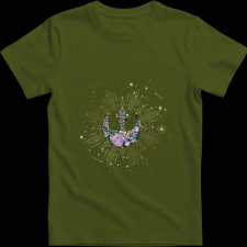 Createyou Star Wars Rebels - Gyermek - Sötétzöld - L gyerek póló