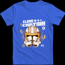 Createyou Star Wars Rex klón kapitány 2 - Gyermek - Királykék - XS