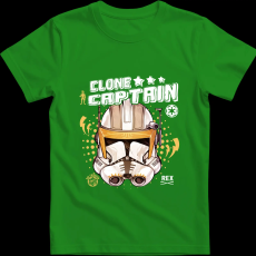 Createyou Star Wars Rex klón kapitány 2 - Gyermek - Zöld - M