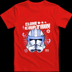 Createyou Star Wars Rex klón kapitány - Gyermek - Piros - XL