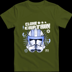 Createyou Star Wars Rex klón kapitány - Gyermek - Sötétzöld - L