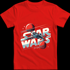 Createyou Star Wars X-Wing 2 - Gyermek - Piros - XL