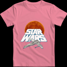 Createyou Star Wars X-Wing 3 - Gyermek - Pink - XL gyerek póló