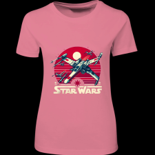 Createyou Star Wars X-Wing 4 - Női - Pink - S női póló