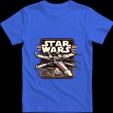 Createyou Star Wars X-Wing 5 - Férfi - Királykék - 3XL