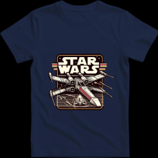 Createyou Star Wars X-Wing 5 - Férfi - Sötétkék - XL