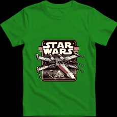 Createyou Star Wars X-Wing 5 - Férfi - Zöld - 2XL