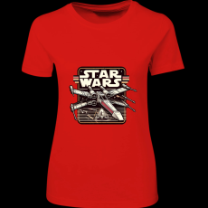 Createyou Star Wars X-Wing 5 - Női - Piros - M