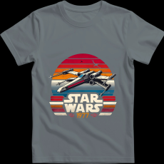 Createyou Star Wars X-Wing '77 - Férfi - Szürke - 3XL