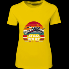Createyou Star Wars X-Wing '77 - Női - Sárga - XL női póló