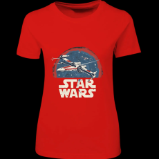 Createyou Star Wars X-Wing - Női - Piros - L