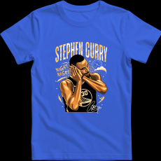 Createyou Stephen Curry - Férfi - Királykék - L