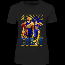 Createyou STEPHEN CURRY - Női - Fekete - M női póló